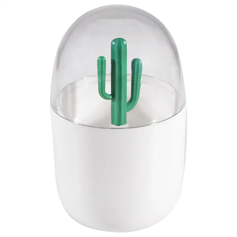 cactus Коробка для зубочисток в скандинавском стиле, креативная домашняя, для гостиной, ватная палочка, коробка, портативная, мини, милая, для хранения зубочисток, органайзер, держатель - Цвет: cactus