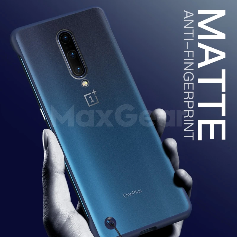Чехол без рамки для Oneplus 7 Pro силиконовый прозрачный чехол 1 + One Plus матовый тонкий |