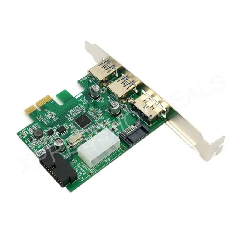PCI Express PCI-E USB 3.0 + eSATA Card Adapter Converter | Компьютеры и офис