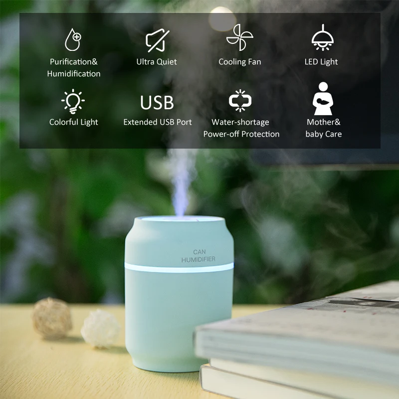 Увлажнитель воздуха ультразвуковой диффузор эфирного масла новый креативный 200