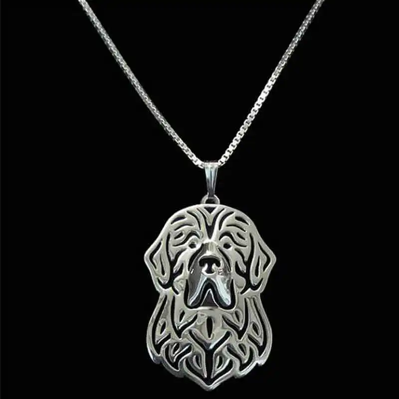 Ньюфаундленд ожерелье с подвеской для собак женщин покрытием новый дизайн