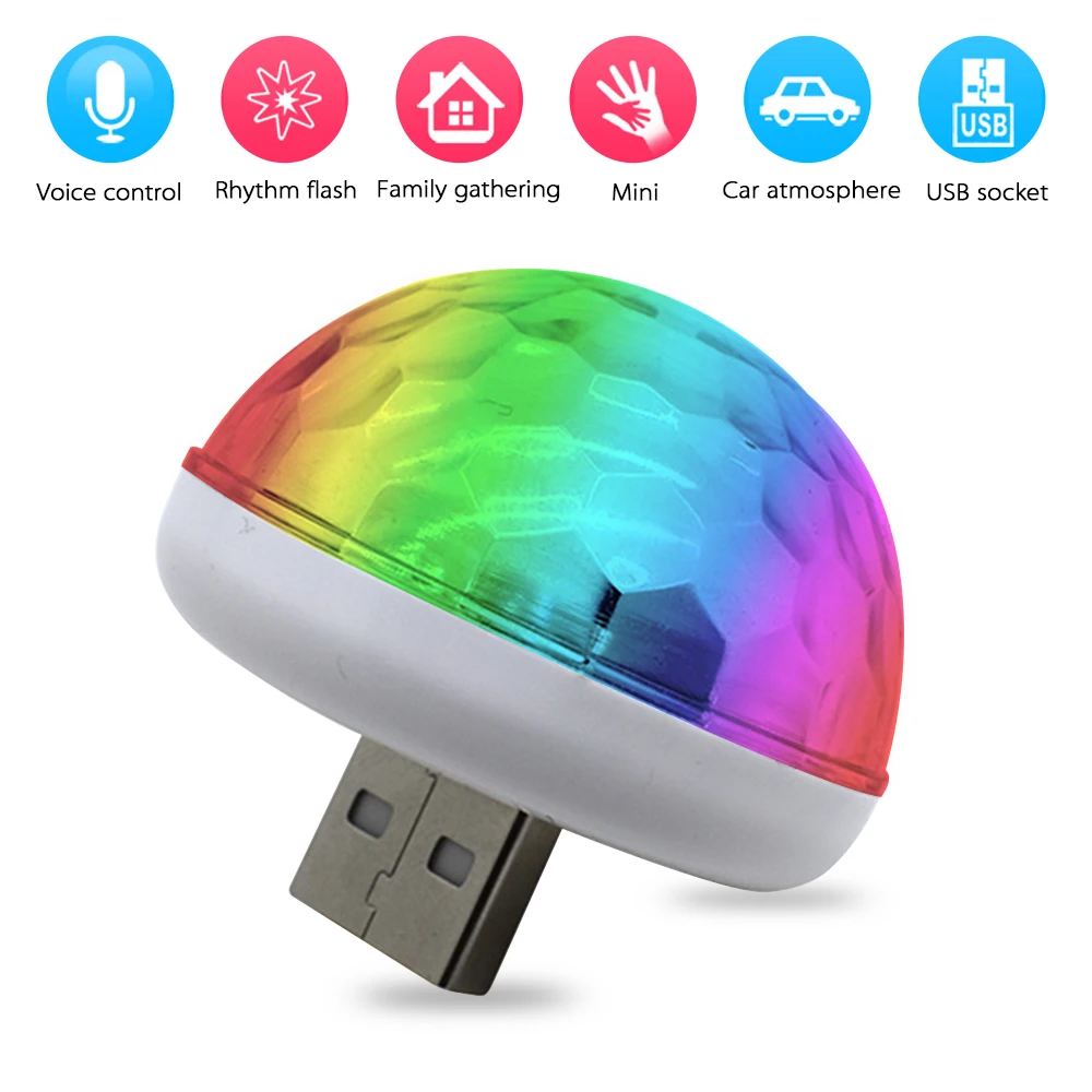 Мини USB СВЕТОДИОДНАЯ специальная сценическая лампа портативные шариковые лампы