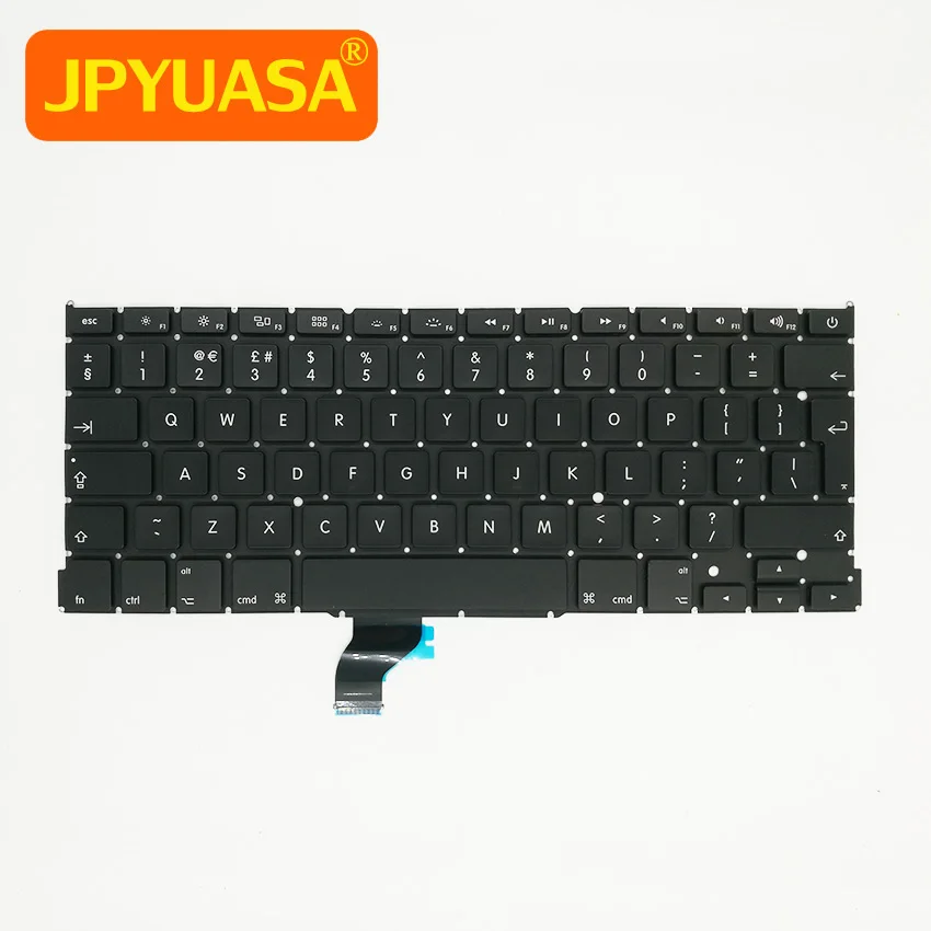 Новинка для Apple Macbook Pro retina 1" A1502 Великобритания ЕС клавиатура на замену 2013