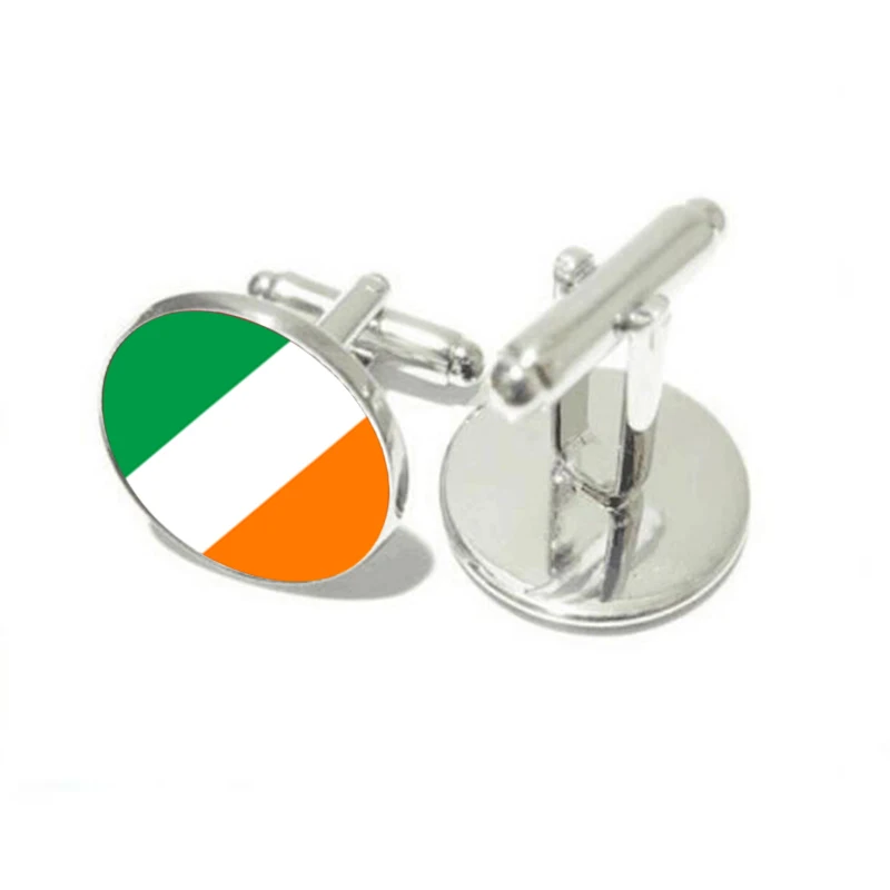 Мужские свадебные запонки с флагом Великобритании на пуговицах