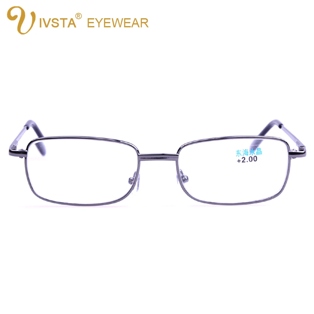 IVSTA металлическая оправа очки для чтения женские взрослых и родителей мужские