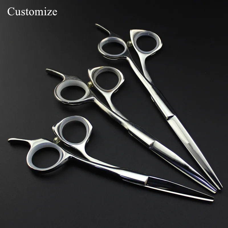 Индивидуальные профессиональные Японские Стальные 5 6 дюймовые Парикмахерские