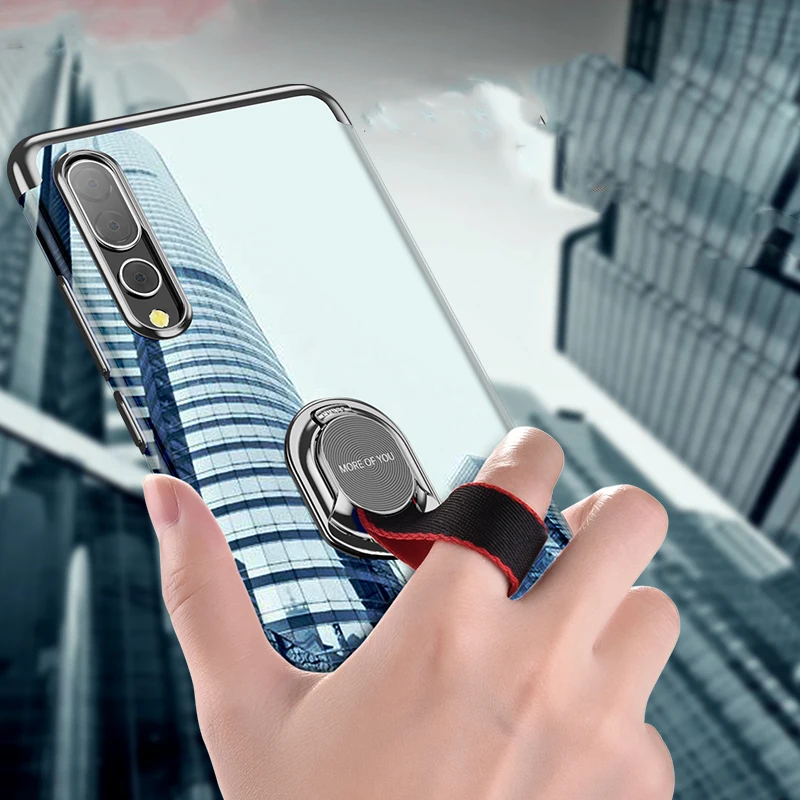 Покрытием чехлы для Huawei P20 случае Pro Чехол прозрачный мягкий съемный Weave