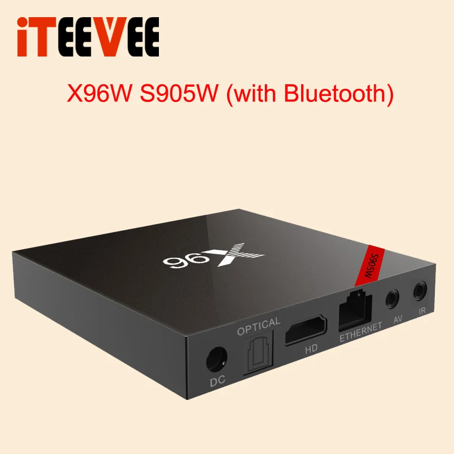5 шт. X96 X96W Android 7 1 TV Box Mini blueth 4 0 Поддержка 2 ГГц WiFi HD 4K медиаплеер | Электроника
