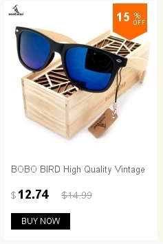 BOBO BIRD унисекс квадратные бамбуковые деревянные солнцезащитные очки для мужчин женщин негабаритных зеркальное покрытие Солнцезащитные очки UV400 для подарка