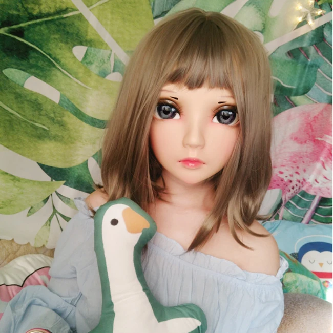 (Xi 02) женский сладкий девушка Смола половина головы кигуруми BJD глаза Crossdress