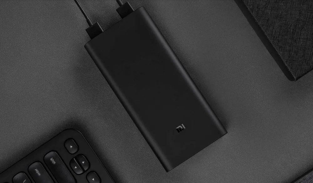 Xiao mi power Bank 3 20000 мАч mi power bank USB-C 45 Вт портативное зарядное устройство Dual USB power bank для ноутбука смартфона