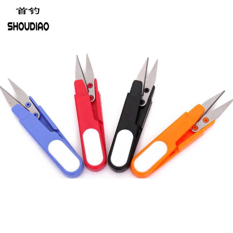 SHOU DIAO 1PC Mini Fishing Multi-function Portable Plastic Scissors Line Cutter Gear Equipment | Спорт и развлечения
