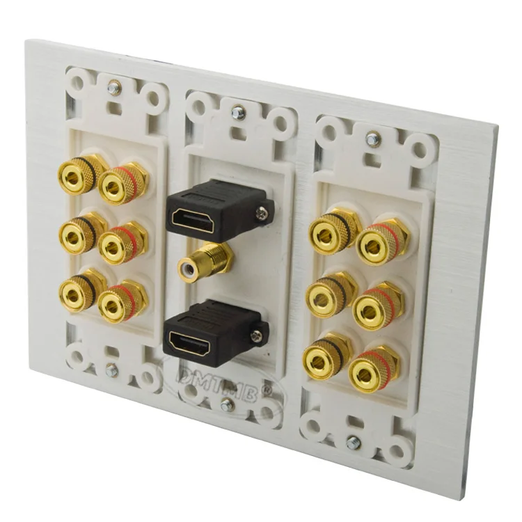 Алюминиевый объемный динамик 6 1 дюйма звуковая коробка настенная подставка типа