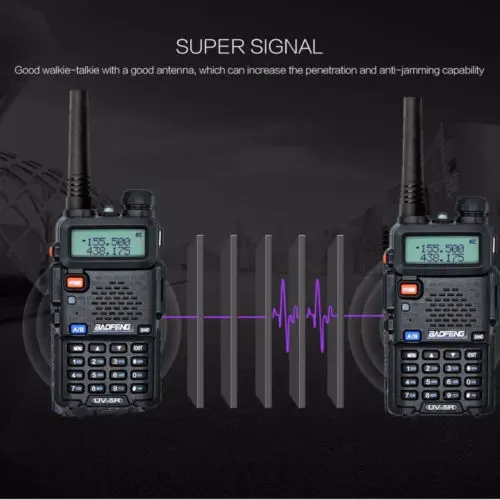 Рация Baofeng UV-5R 136-174/400-520 МГц 5 Вт УКВ Двухдиапазонный портативный двухсторонний