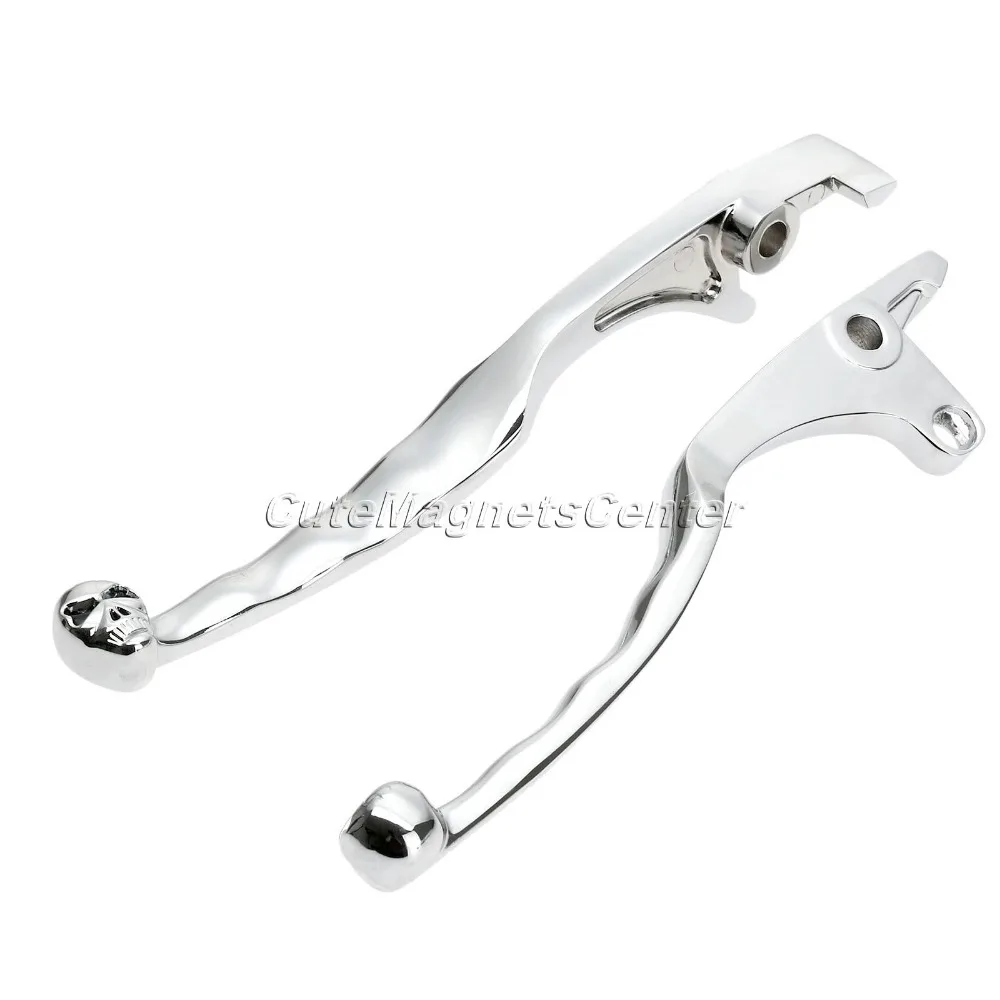 1 пара мотоциклетных рычагов тормоза и сцепления с черепом для 1987-2010 Kawasaki Vulcan 1500 All