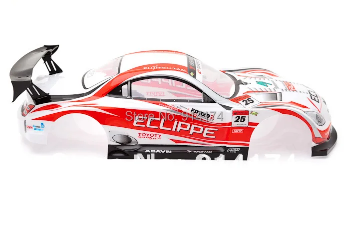 1/10 R/C Корпус кузова автомобиля ПВХ окрашенный Кузов для rc гоночный автомобиль 200