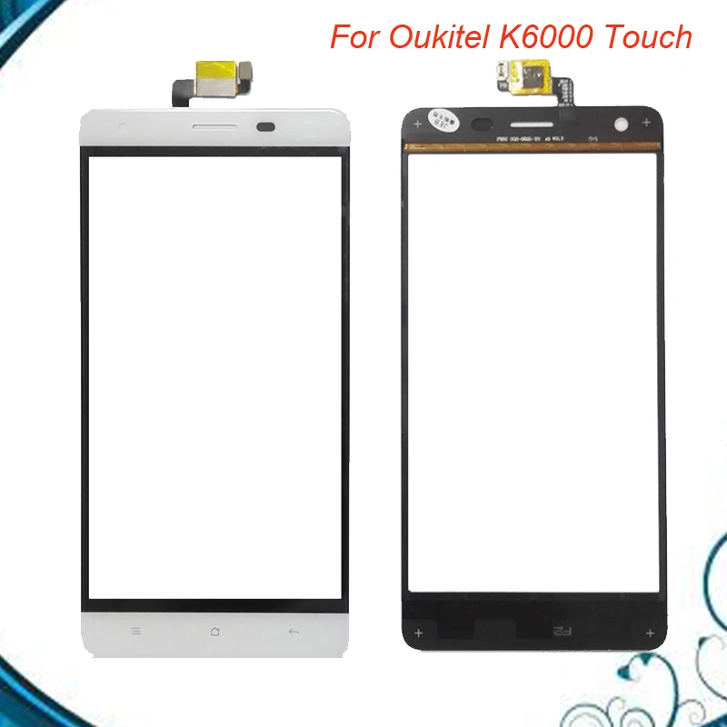Новый сенсорный экран для Oukitel K6000 Сенсорная панель дигитайзер Переднее стекло