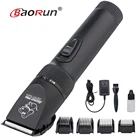 Аккумуляторная машинка для стрижки собак, профессиональный комплект для ухода за шерстью домашних животных, электрические триммеры для Стрижки животных, кошек, электробритва для животных