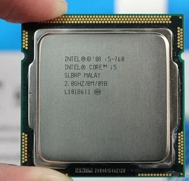 Процессор INTEL core 2 i5-760 процессор i5 760(2,8 ГГц/8 Мб кэш-памяти/разъем LGA1156/45 нм) настольный процессор i5 760 гарантия 1 год
