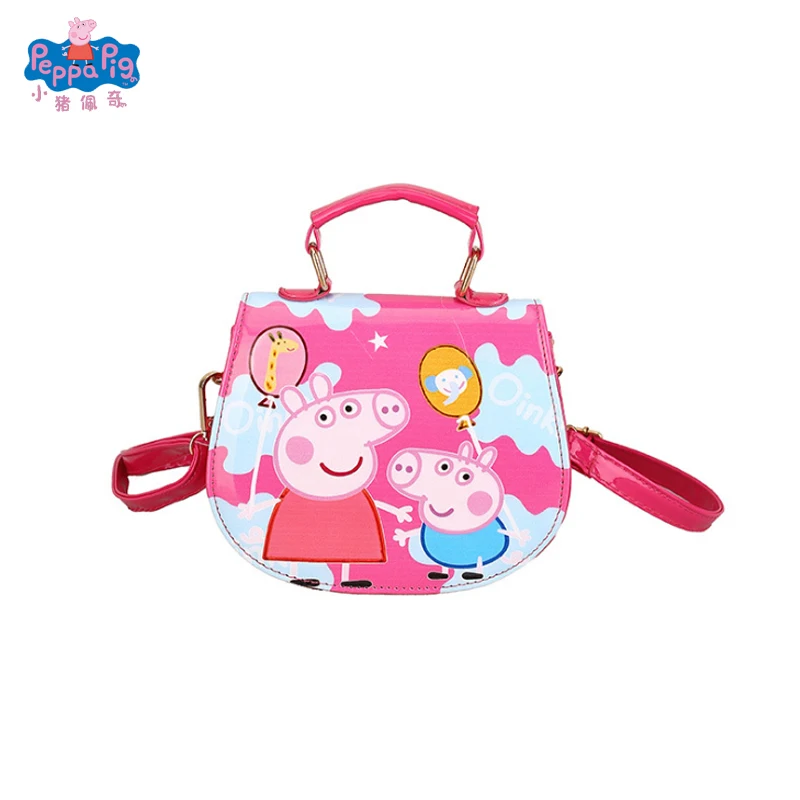 Peppa Pig Джордж Кошелек для монет лакированная кожаная сумка игрушки куклы дети девочки сумка Рюкзак кошелек телефон сумка Детские игрушки