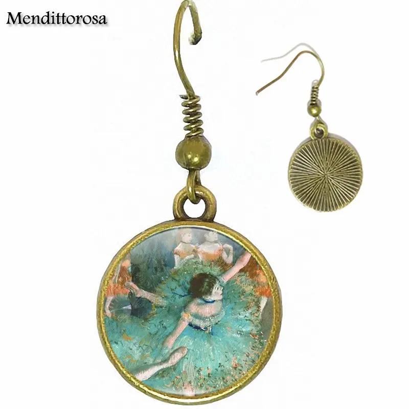 Ювелирные изделия из аниме-кабошона с бронзовым/серебряным/золотым зажимом Degas