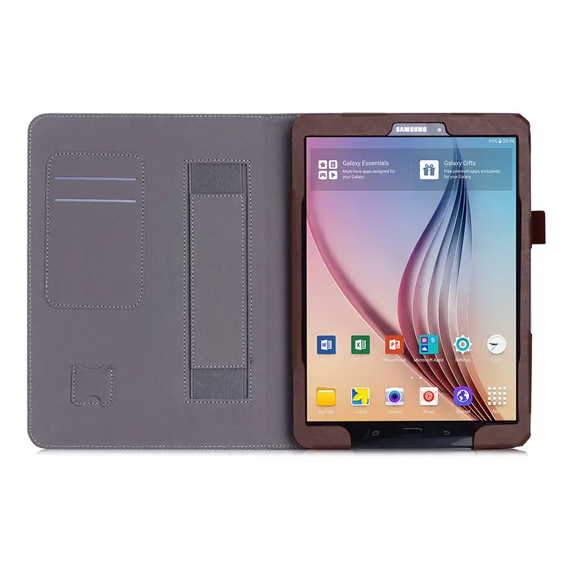 Высококачественный чехол подставка из искусственной кожи для Sasmung Galaxy Tab S3 9 7 T820