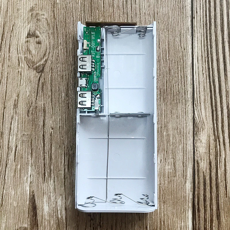 Двойной USB светодиодный 5x18650 DIY внешний аккумулятор зарядное устройство чехол держатель коробка для iPhone samsung huawei Xiaomi redmi
