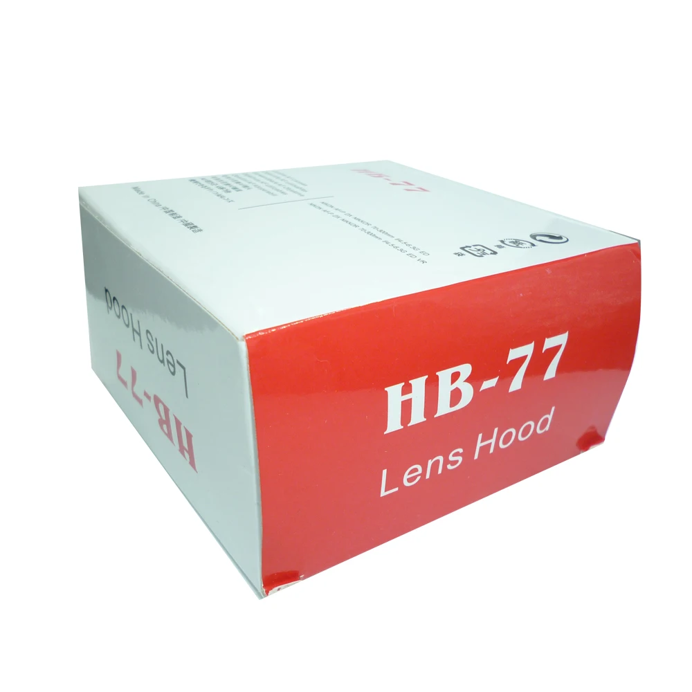 10 шт./лот Φ HB77 бленда объектива камеры Nikon HB-77 DX 70-300 мм f/4 5-6 3G ED VR/ED объектив с