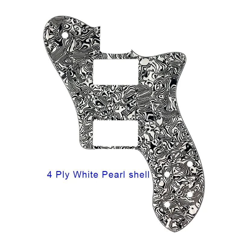 Pleroo гитарные части накладки для Мехико/США 72' переиздание/RI Telecaster Делюкс Стиль гитары царапины пластины Замена