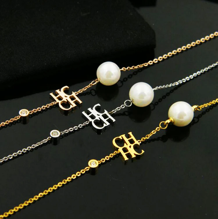 OL/Стиль модный шарм браслет с цепью Браслеты высоким уровнем Класс тонкой CH