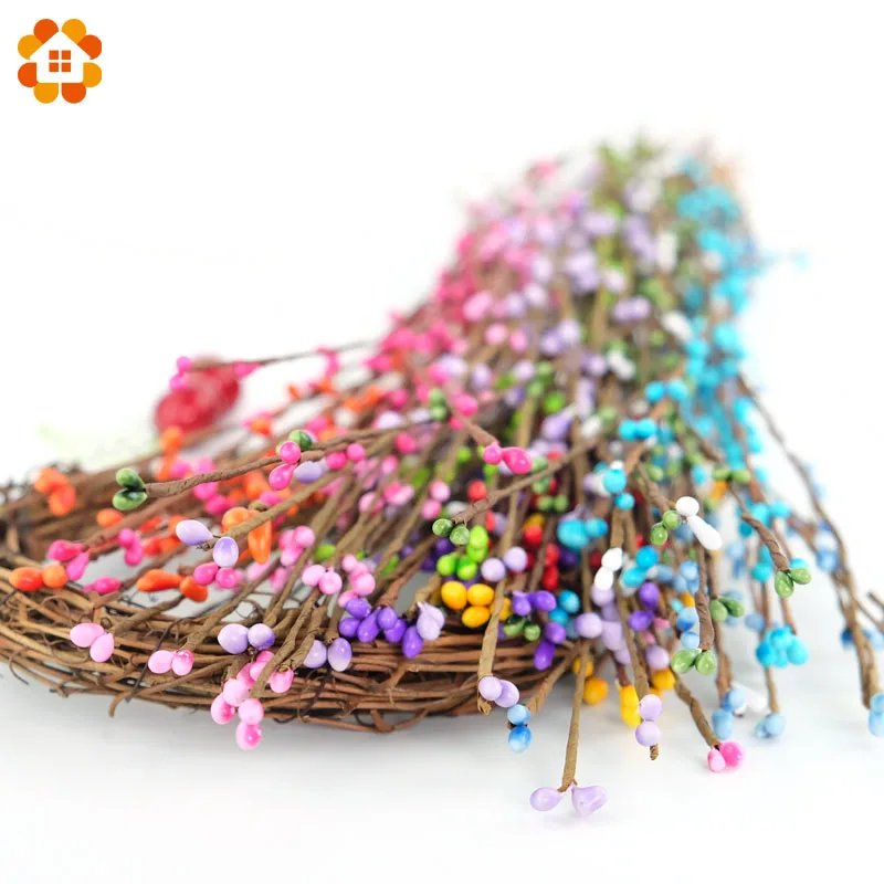 Искусственная гирлянда сделай сам с тычинками 20 шт. 40 см искусственные бусины