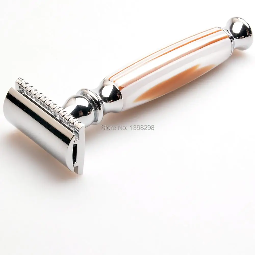 CSB двухсторонняя Безопасная бритва для бритья металлическая безопасная 10 лезвий