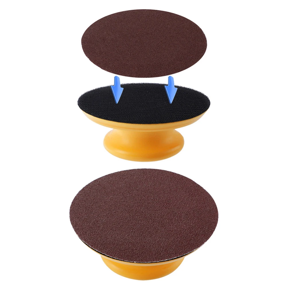 5 дюймов ручной шлифовальный станок с песчаного дьявола песок Бумага блок