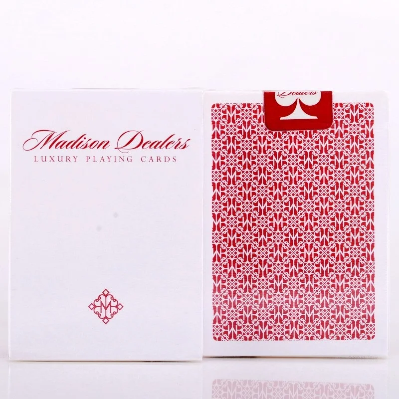 Ellusionist дилеры Madison Erdnase зеленый/красный велосипед колода игральных карт Мода Покер волшебные карты фокусы реквизит