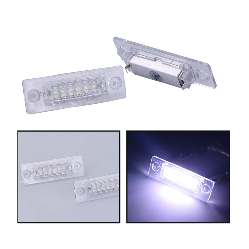 Canbus Led для VW Passat номерной знак свет лампы Caddy MK3 Golf Piug Jetta MK5 Touran Transpiarter T5|Номерной