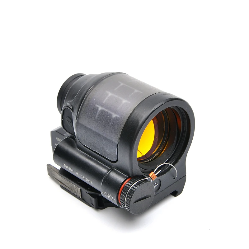 Trijicon SRS солнечная мощность красный точечный прицел 1X38 Коллиматорный прицел рефлекторный прицел с QD Крепление Оптика прицел охота
