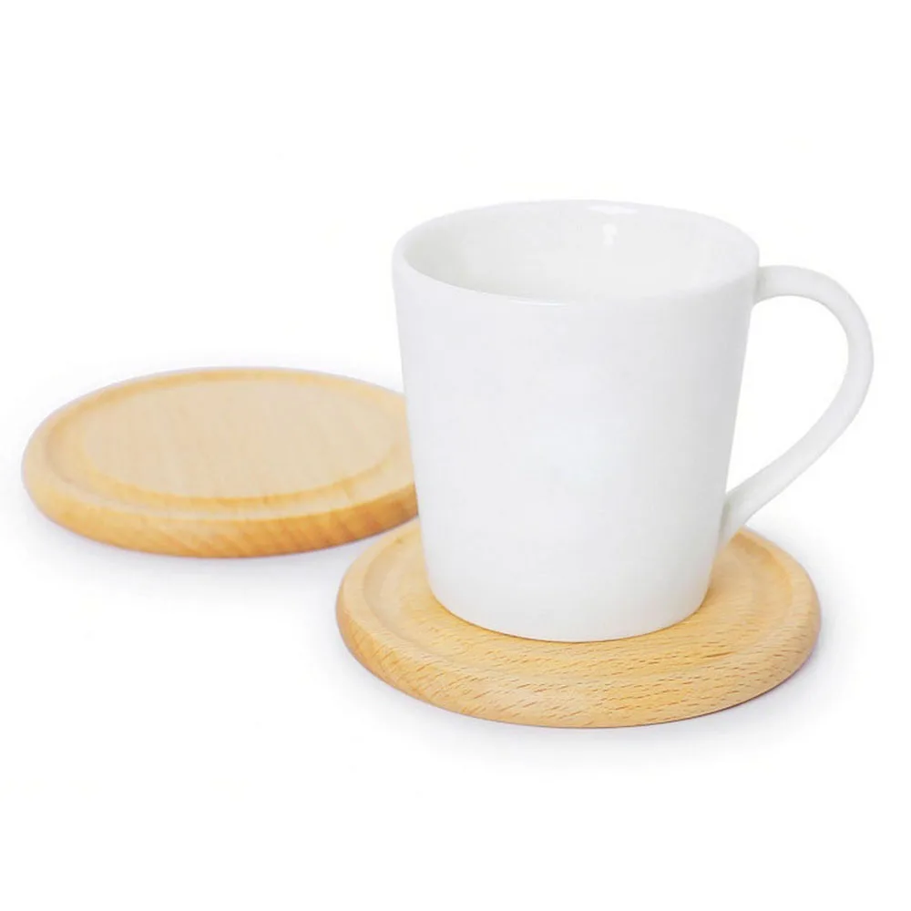 Деревянные подстаканники прочные водонепроницаемые Нескользящие 6 шт.|wood coasters|cup