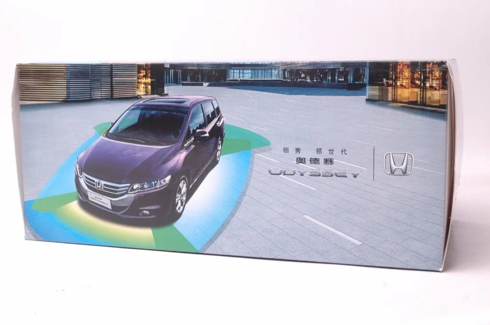1:18 литья под давлением модели для Honda Odyssey 2013 Серый MPV сплав игрушечный автомобиль миниатюрный коллекция подарки Ван