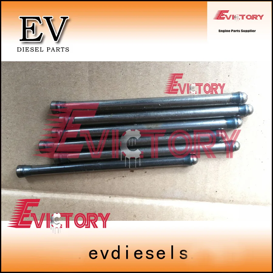 Для yanmar 3D82AE 3TNE82 3TNE82A 3TNV82 3TNV82A push rod 6 шт.|rod| |