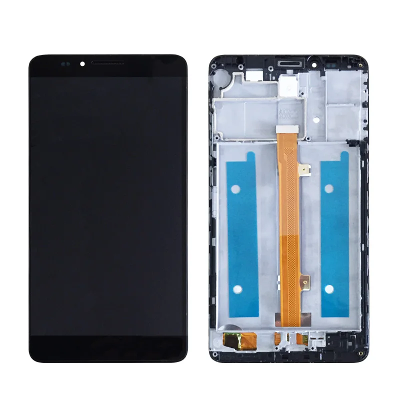 Оригинальный чехол для HUAWEI Mate 7 ЖК дисплей сенсорный экран дигитайзер частей с
