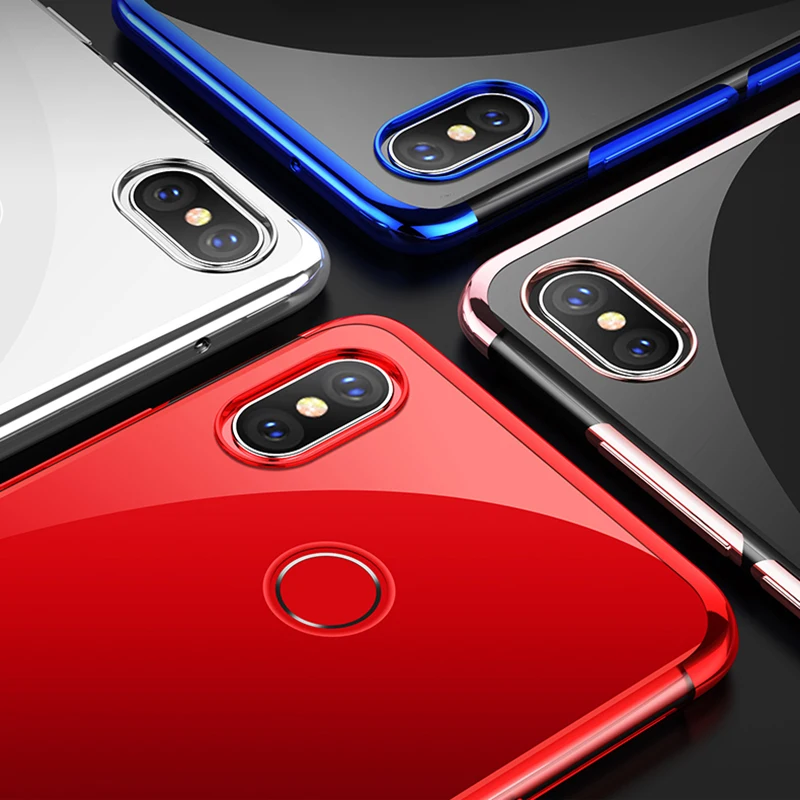 Прозрачный мягкий силиконовый чехол из ТПУ для Xiaomi Redmi Note 6 Pro 6A 5 Plus 4A 5A покрытие
