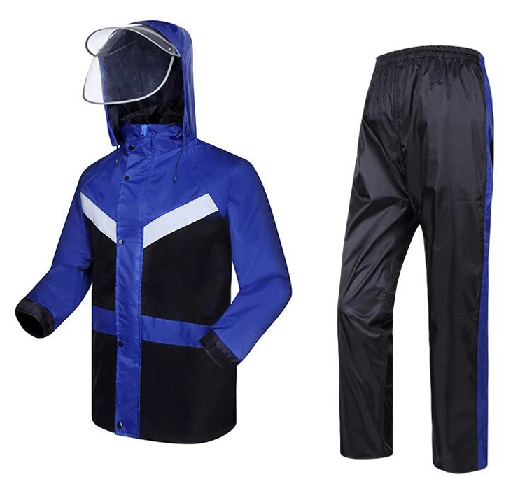 Новинка модный дождевик с высокой видимостью светоотражающая куртка