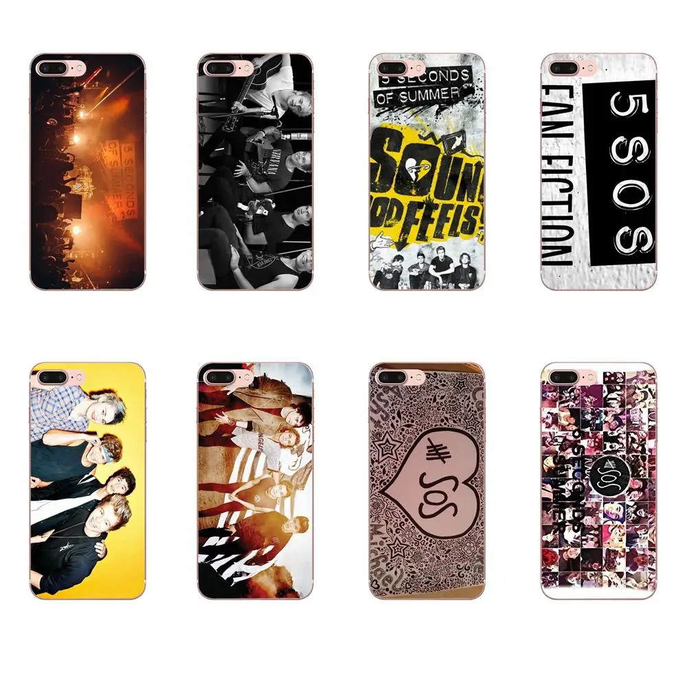 Pop Band 5 Seconds Of Summer Sos для Galaxy A3 A5 A7 On5 On7 2015 2016 2017 Grand Alpha G850 Core2 Prime S2 I9082 чехлы из