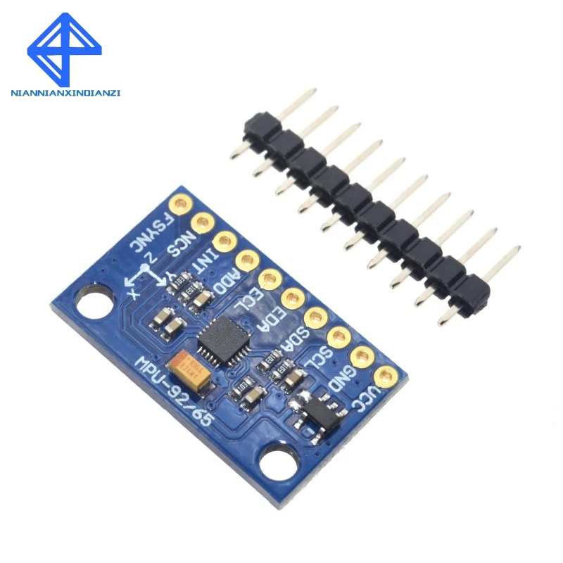 Модуль датчика связи I2C/SPI 9 осевой гироскоп + трехосный акселерометр трехосевой
