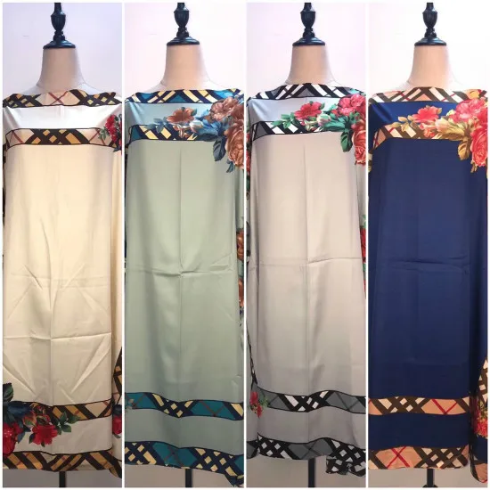 

2019 New Fashion Printed women dress length 100 cm x width 100 cm African Dresses for women