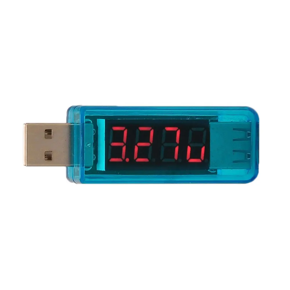 Новый KW-202 цифровой дисплей USB портативный тестер напряжения вольтметр батарея