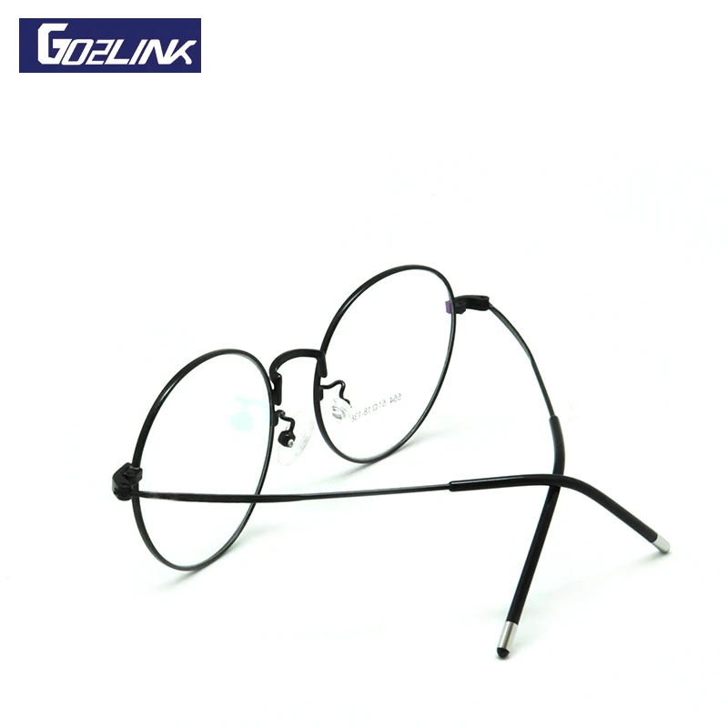 Близорукость Рамки ручной Творческий Очки Титан сплав Для мужчин и женщин Ретро