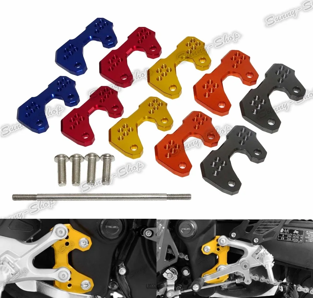 

waase For Yamaha YZF R3 R25 2014 2015 2016 2017 2018 2019 2020 Rearset Rear Set Replacement Base Mounting Plate