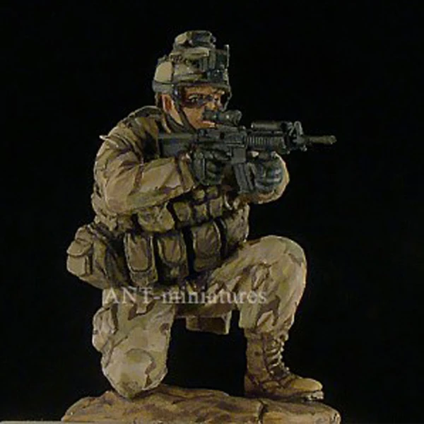 1/35 темно-синие уплотнения набор из смолы фигурки солдат GK современный военный