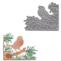 the singing bird scrapbooking cutting die diy embossing stencil template decoration card photo album making handmade template